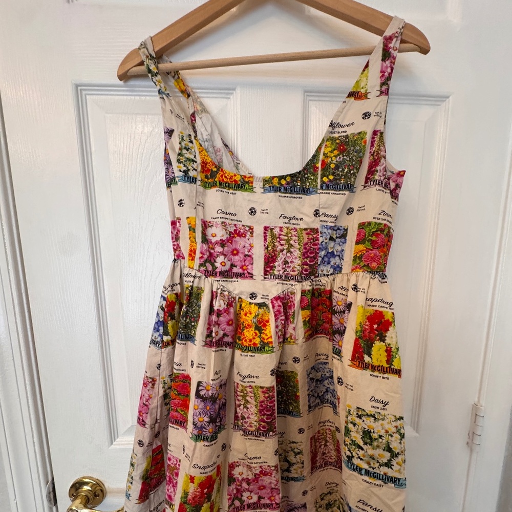 Free People Floral Seed Pack Print Sundress